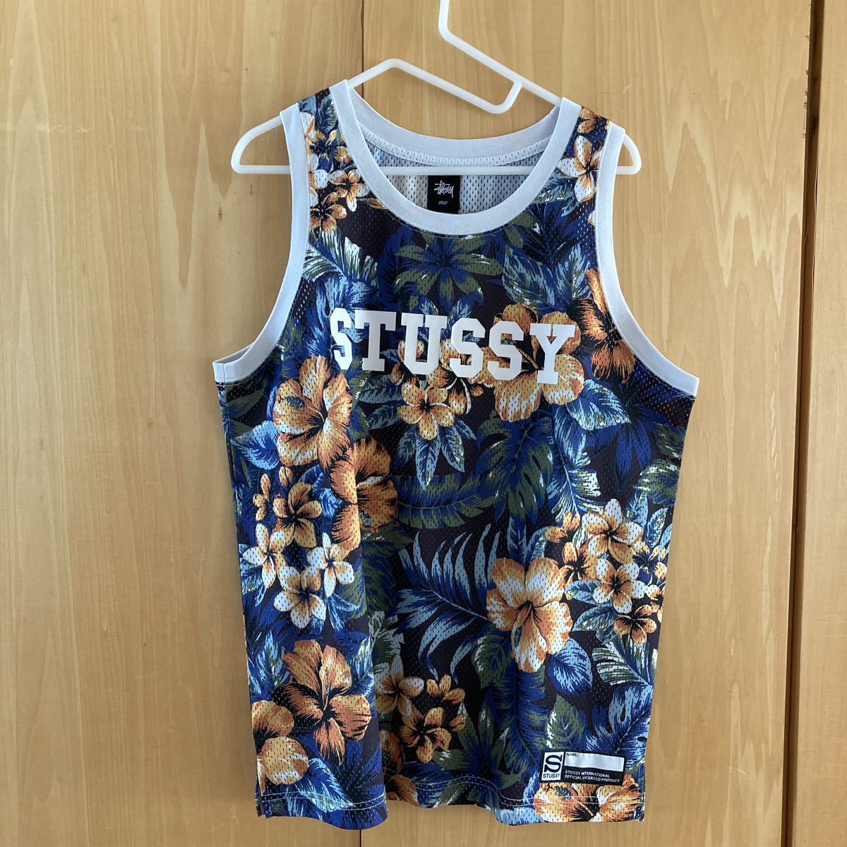 Lサイズ　STUSSY MESH TANK TOP ステューシー　メッシュ　タンク　トップ