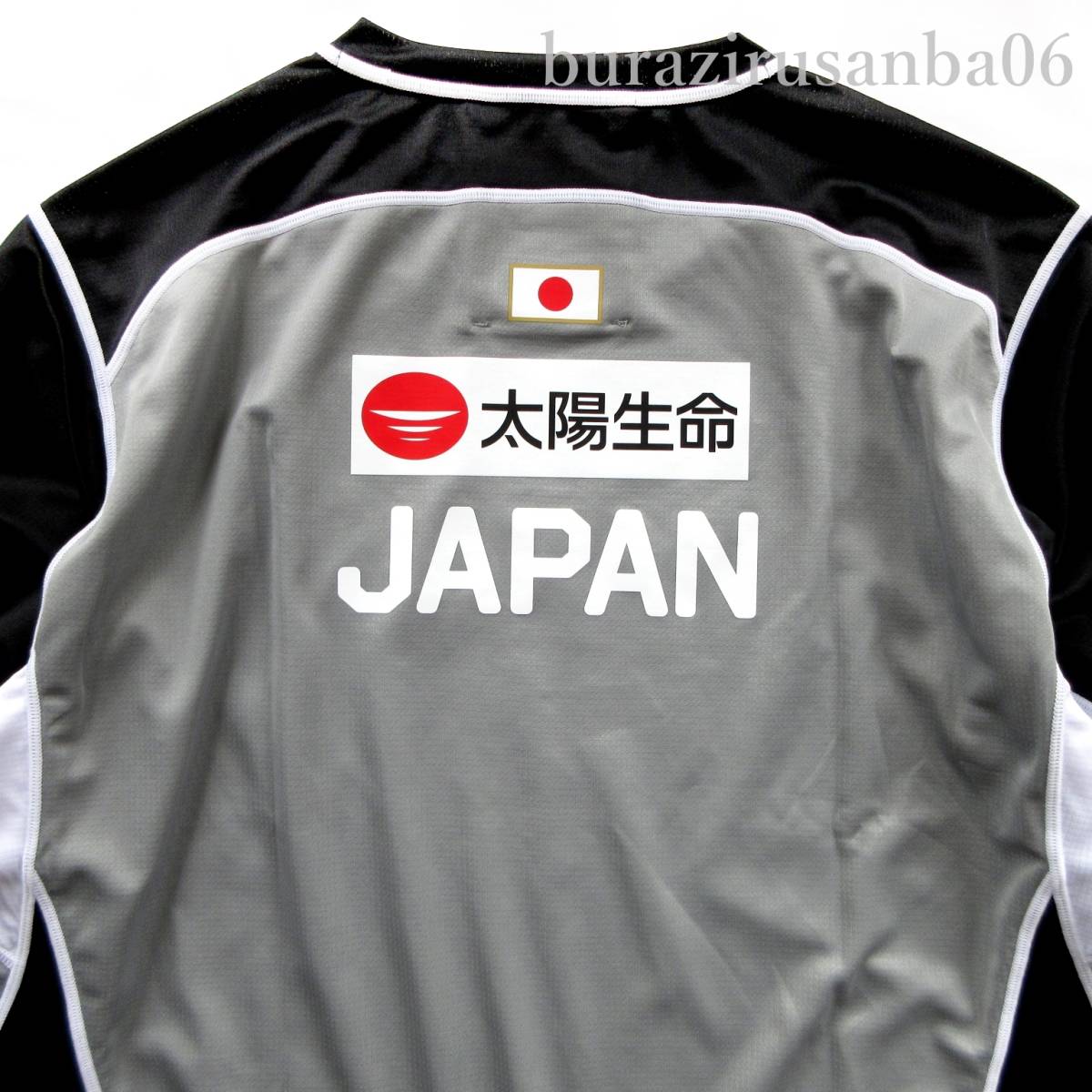 メンズ 3L◆未使用 カンタベリー ラグビー日本代表 支給品 ジャパン 長袖 プラクティス Tシャツ canterbury JAPAN SEVENS R40004SV-17 太陽_画像6