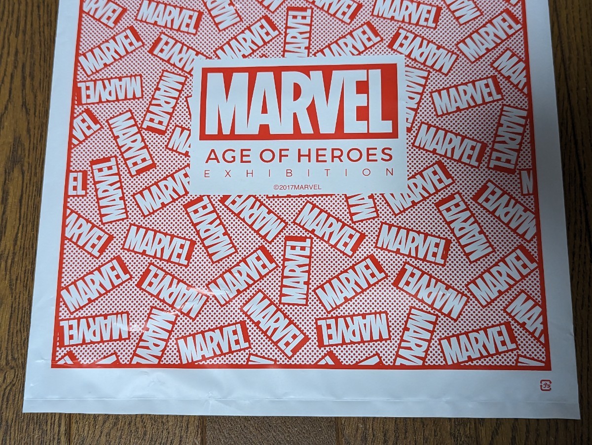 マーベル marvel ビニール袋 袋 AGE OF HEROES EXHIBITION_画像5