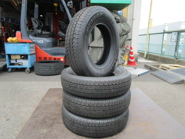 【Ｋ】ジムニーシエラ納車外し★ダンロップ グラントレックAT20★195/80R15 96S★キャラバンワゴンにも★4本価格_画像1