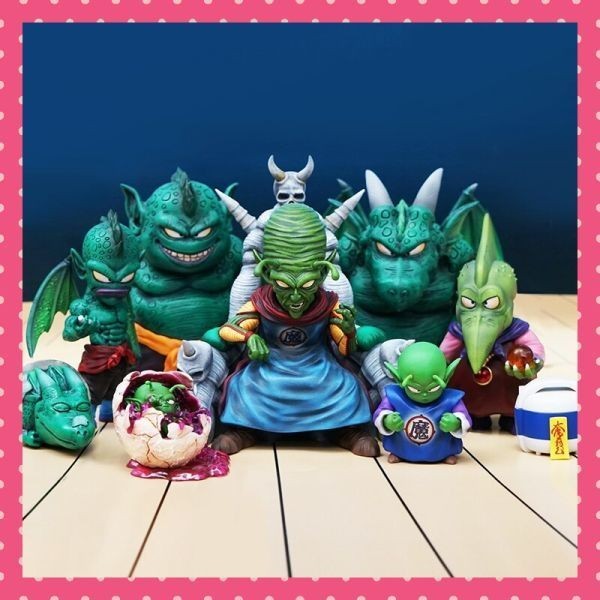 【大人気アニメ♪即完売商品】ドラゴンボール　ピッコロファミリー　9体セット　約5-15cm　PVC　フィギュア DRAGON BALL ピッコロ大魔王 nd