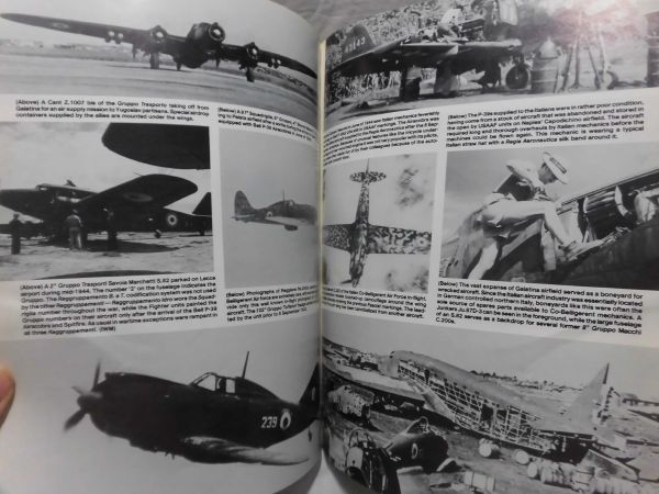 洋書 第二次大戦イタリア空軍 1943-1945 写真資料本 REGIA AERONAUTICA Vol.2 squadron/signal publications 1986年発行[1]B0776_画像8