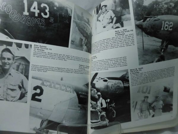 洋書 第二次大戦 アメリカ陸軍航空隊 南西太平洋方面のエース 写真資料本 ACES of the SOUTHWEST PACIFIC squadron/signal発行[1]B0774_画像8