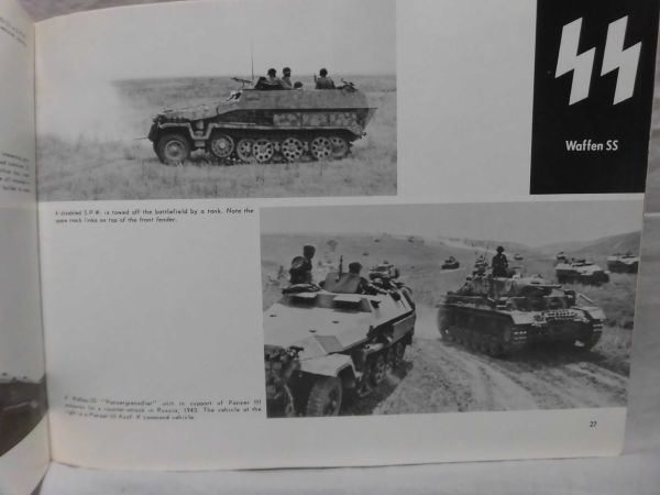 洋書 Armor Number 2 ドイツ軍装甲兵員輸送車 写真資料本 Schutzenpanzerwagen in action squadron/signal publications発行[1]Z0055_画像5