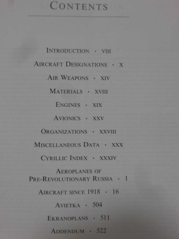 洋書 ロシア航空機エンサイクロペディア The Osprey Encyclopedia of Russian Aircraft 1875-1995 ※本州・四国・九州は送料無料[20]B0591_画像2