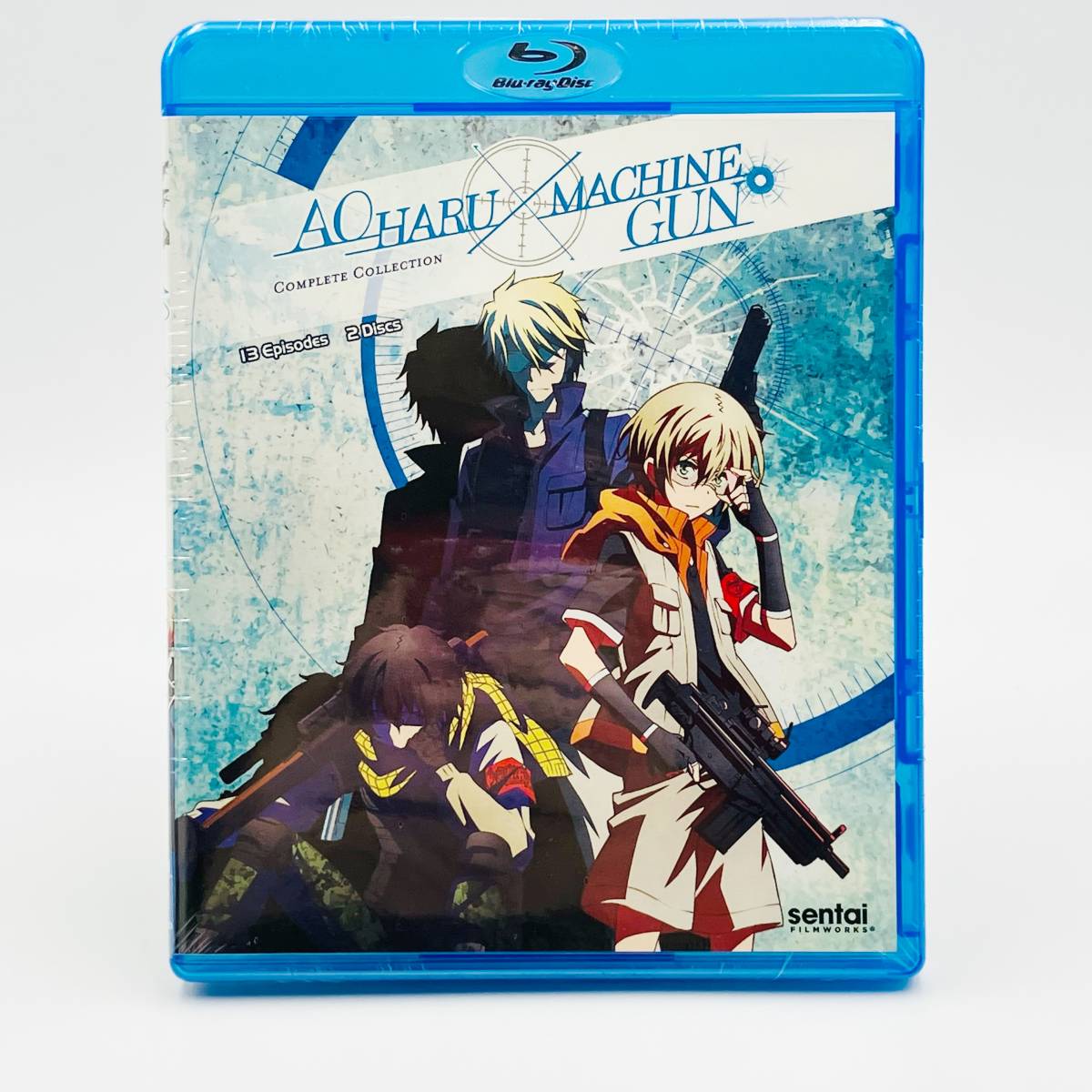 【送料込】青春×機関銃 アオハル機関銃 全13話(北米版 ブルーレイ) Aoharu X Machinegun blu-ray BD_画像1