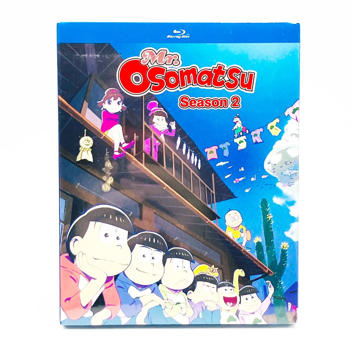 【送料込】2点セット おそ松さん 1期+2期 (北米版 ブルーレイ) Mr. Osomatsu Season 1＆2 blu-ray BD