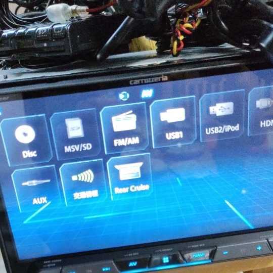 美品 carrozzeria サイバーナビ AVIC-CZ902 CD/DVD再生 フルセグテレビ
