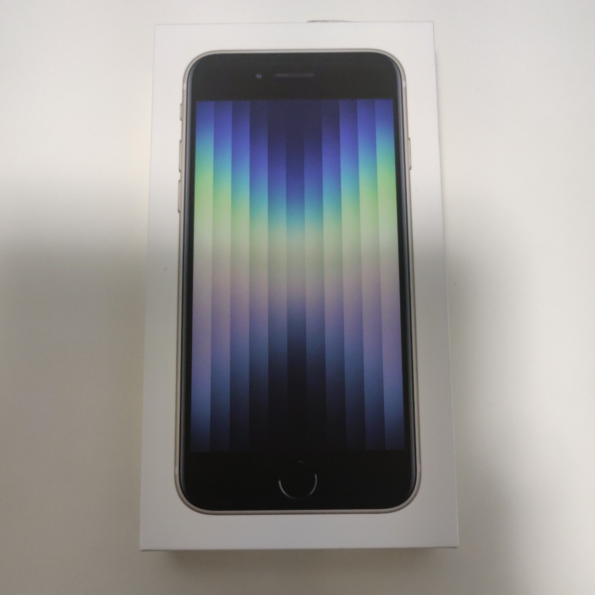 未使用品】iPhone SE 第3世代 (SE3) ホワイト 128GB SIMフリー スター
