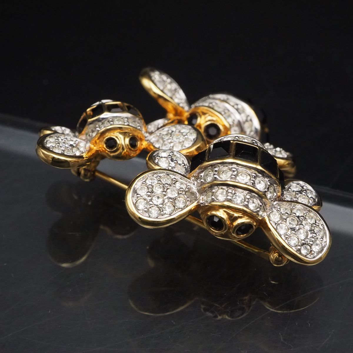 C933 スワロフスキー SWAROVSKI ブローチ ハチ ミツバチ 蜂 昆虫 C933 スワロフスキー SWAROVSKI ブローチ ハチ ミツバチ 蜂 昆虫