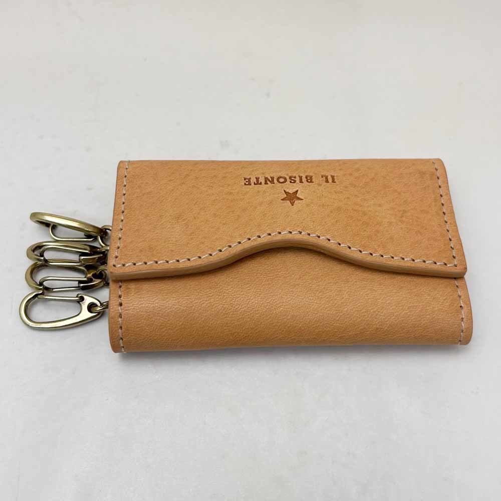 ヤフオク! - 新品 IL BISONTE イル ビゾンテ 4連キーケース...