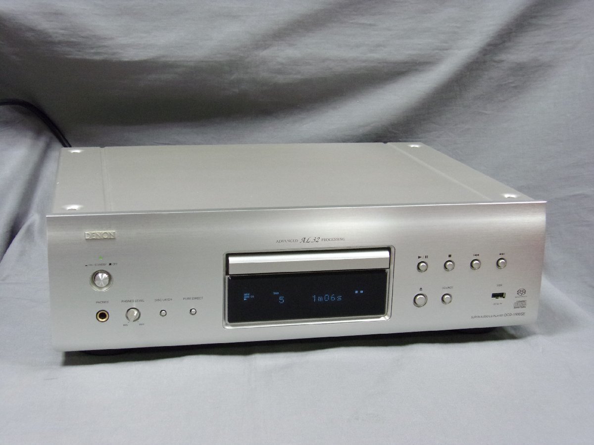 中古品 SACDプレーヤー DENON デノン デンオン DCD-1500SE_画像1