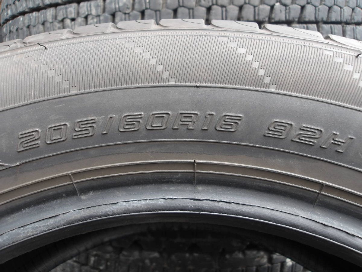 K373 送料無料 205/60R16 夏1本 サマータイヤ 205/60-16 205-60-16 DUNLOP ENASAVE EC204 ノア ヴォクシー ステップワゴン_画像2