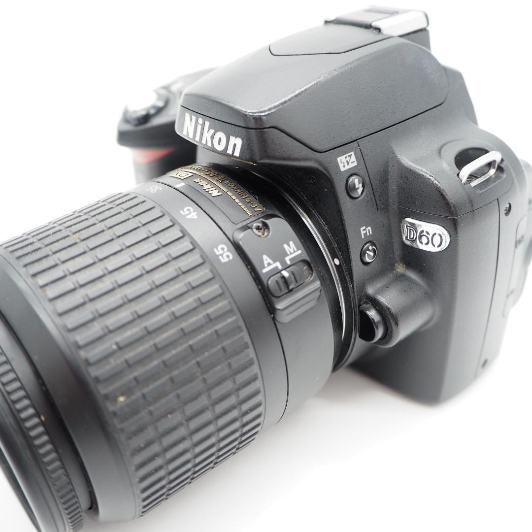 最安値国産 Nikon ニコン D60 デジタル一眼レフカメラ レンズキット