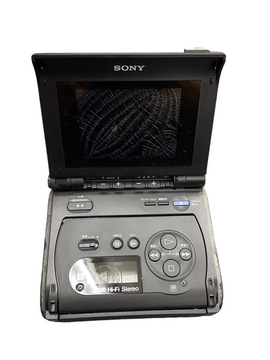 2158 【ジャンク】SONY ソニーGV-SX50 8ミリビデオウォークマン