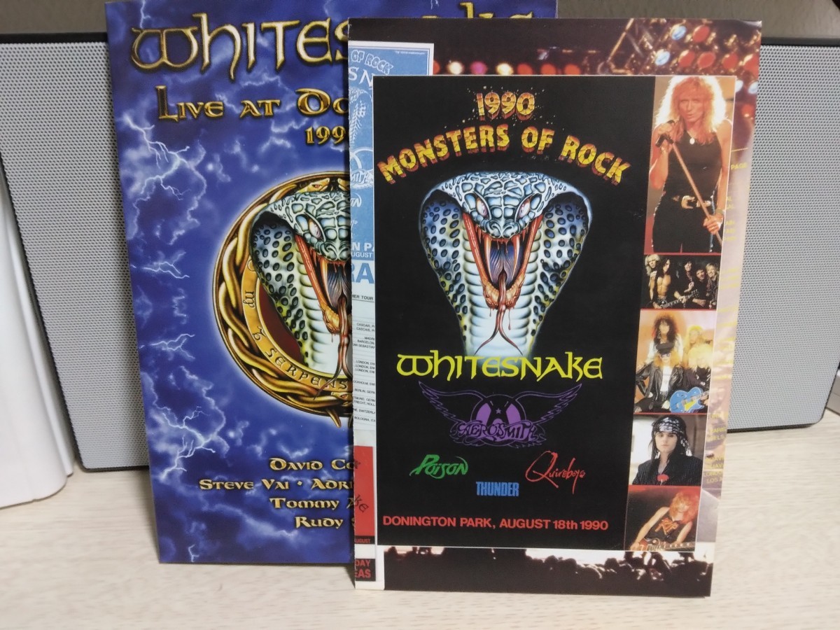 ☆WHITESNAKE☆LIVE AT DONINGTON 1990【必聴ライヴ盤】ホワイトスネイク DVD デジパック仕様 