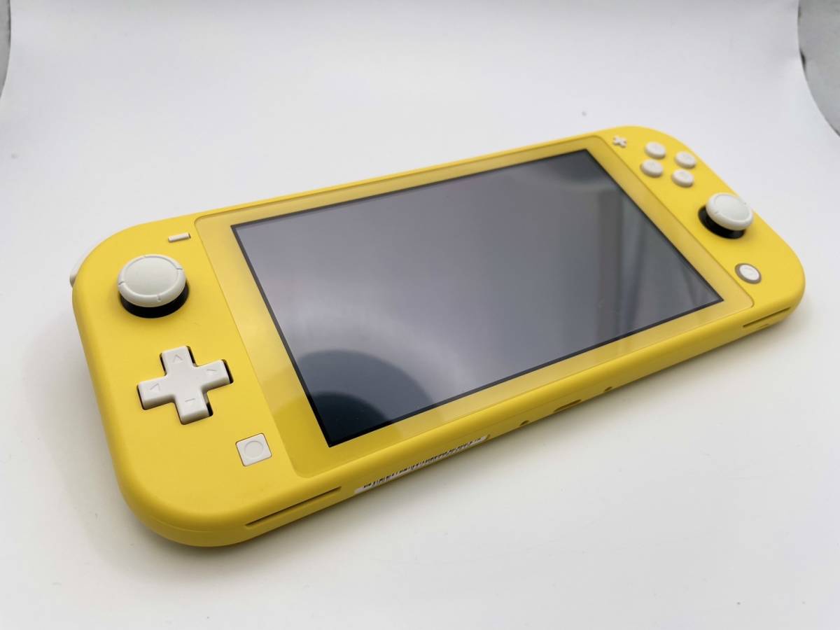 1円美品稼働品 任天堂 Nintendo Switch Lite イエロー ケース付き