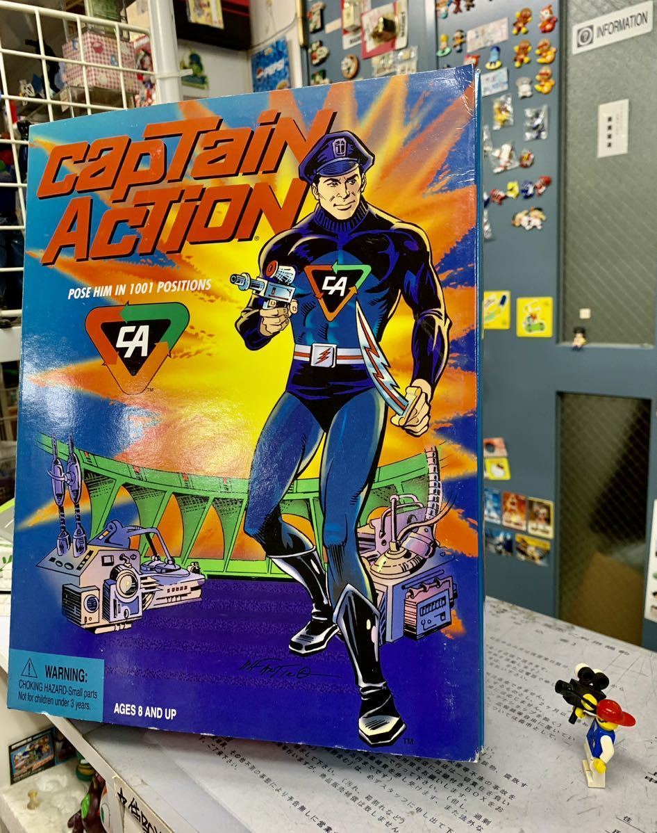 【送料無料キャンペーン】 ◆◆激レア!◆絶版?◆超クールで迫力の『キャプテン・アクション氏』未使用◆新古者扱い【BOXギャラリー箱市】 その他