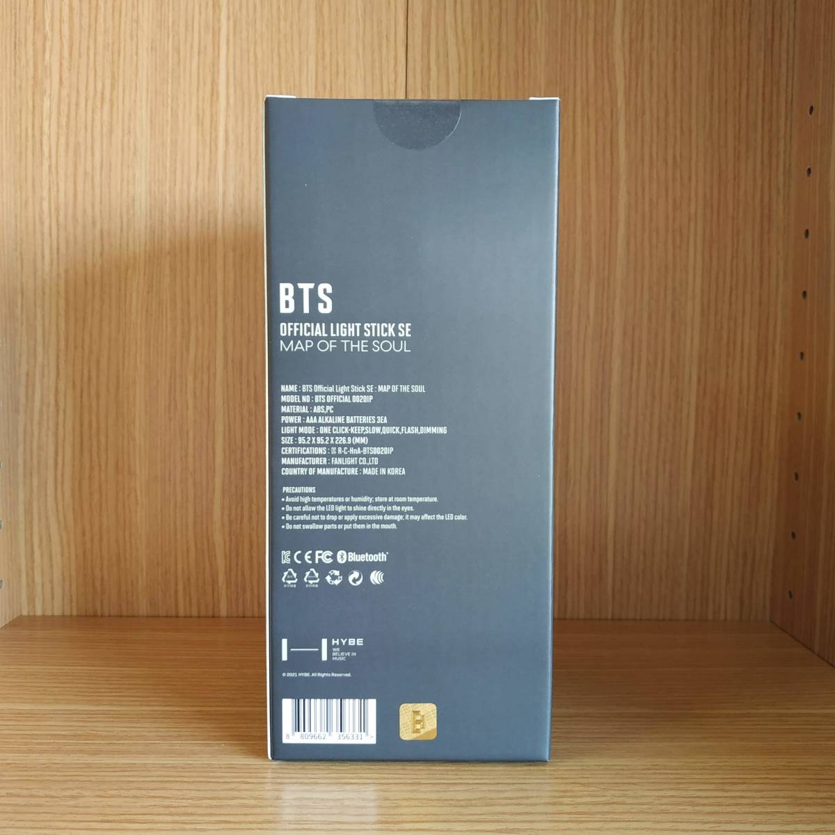 【新品未開封】公式 BTS アミボム ver.4 OFFICIAL LIGHT STICK MAP OF THE SOUL SPECIAL EDITION ペンライト