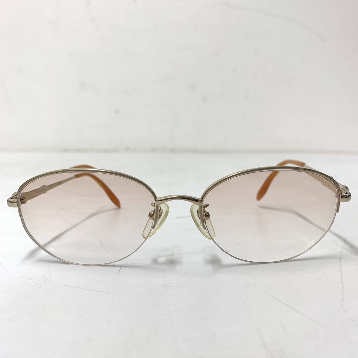 VALENTINO VAL-5518J B4E メガネ 眼鏡 サングラス メガネフレーム 度入り 希少 ゴールド ヴァレンティノ【レターパックプラス郵送可】#88_画像3