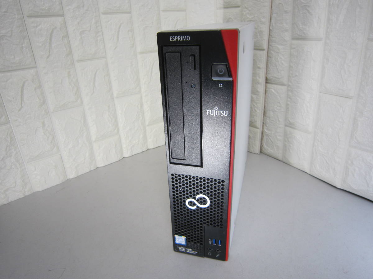 6285☆FUJITSU ESPRIMO D588/BX Core i5-9400 HDD/無メモリ/4GB BIOS