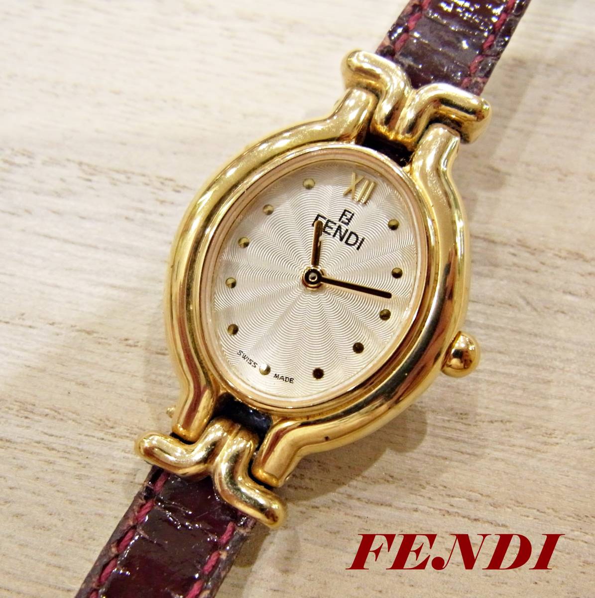 国内発送 △FENDI☆フェンディカメレオン☆６４０L☆時計☆ウォッチ