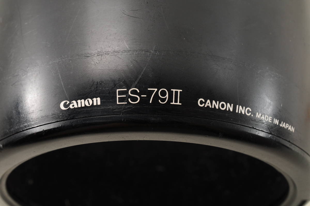 Canon キヤノン キャノン 純正 レンズ フード ES-79 II Lens Hood EF50mm EF85mm f/1.0L f/1.2L USM 美品 綺麗 #715_画像5