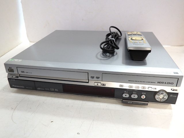Panasonic/パナソニック DIGA DMR-EH73V 2005年製/VHS/DVD/HDDレコーダー ダビング可/リモコン有