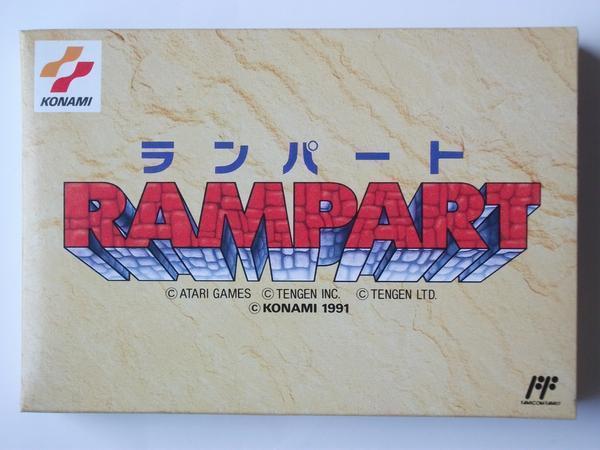 激安ブランド FCファミコン☆コナミ KONAMI☆ランパート RAMPART☆新品未開封 シミュレーション