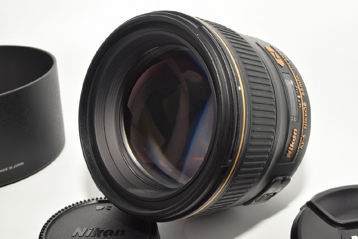 格安新品 Nikon ☆新品級☆ ニコン f/1.4G 85mm NIKKOR AF-S ニコン