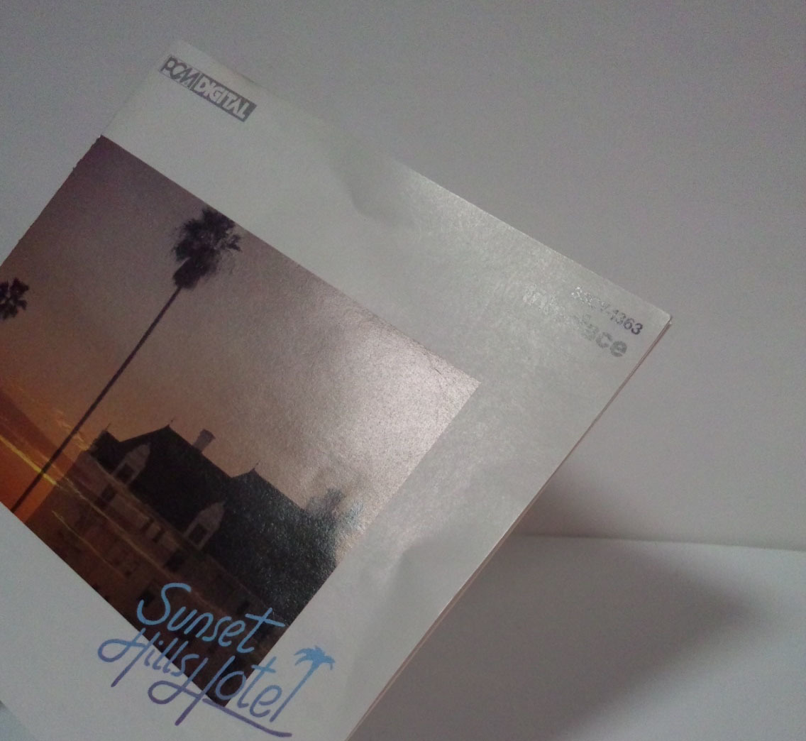 [ Suzuki Shigeru produce ] SUNSET HILLS HOTEL Sunset * Hill z* hotel *SHIGERU SUZUKI CITYPOP City pop 