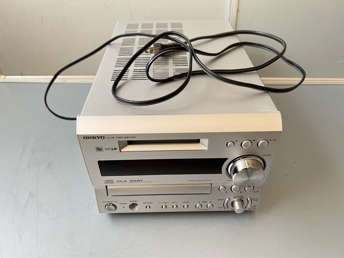 ONKYO FR-7GX CD/MDチューナーアンプ ジャンク品 | JChere雅虎拍卖代购