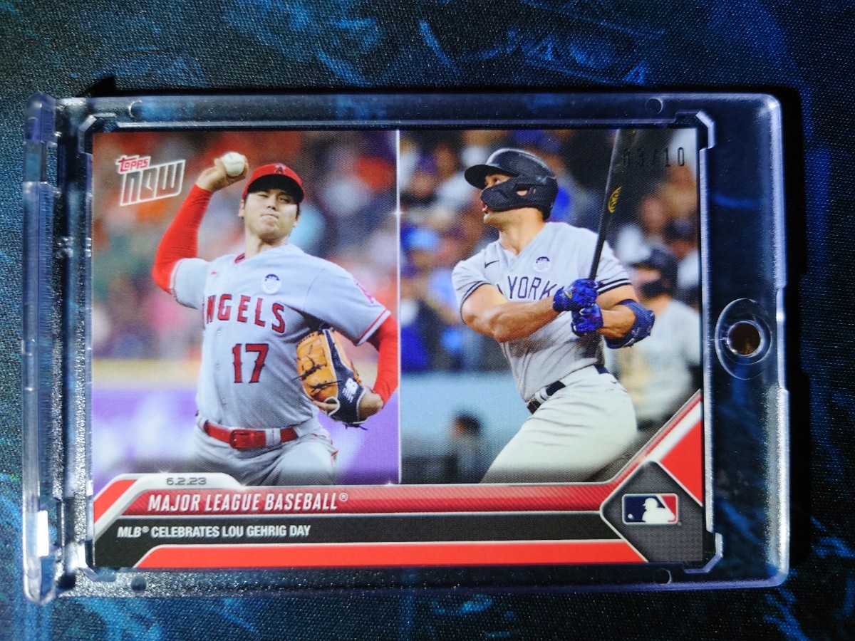 3/10】Topps Now 2023 大谷翔平&アーロン・ジャッジ ルー・ゲーリック