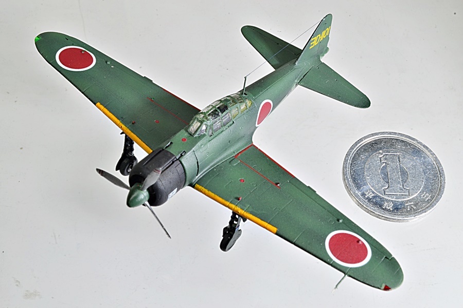 完成品1/144 雷電21型『第302海軍航空隊 第2分隊長 伊藤 進 完成品1/144 雷電21型『第302海軍航空隊 第2分隊長 伊藤 進