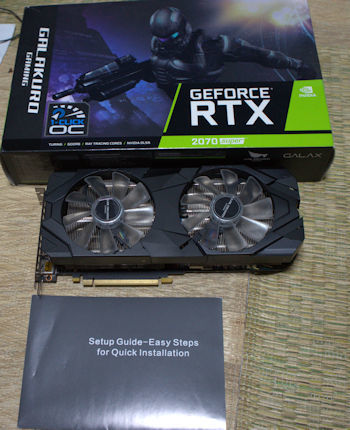 玄人志向 GEFORCE RTX 2070 Super 搭載 グラフィックボード GG