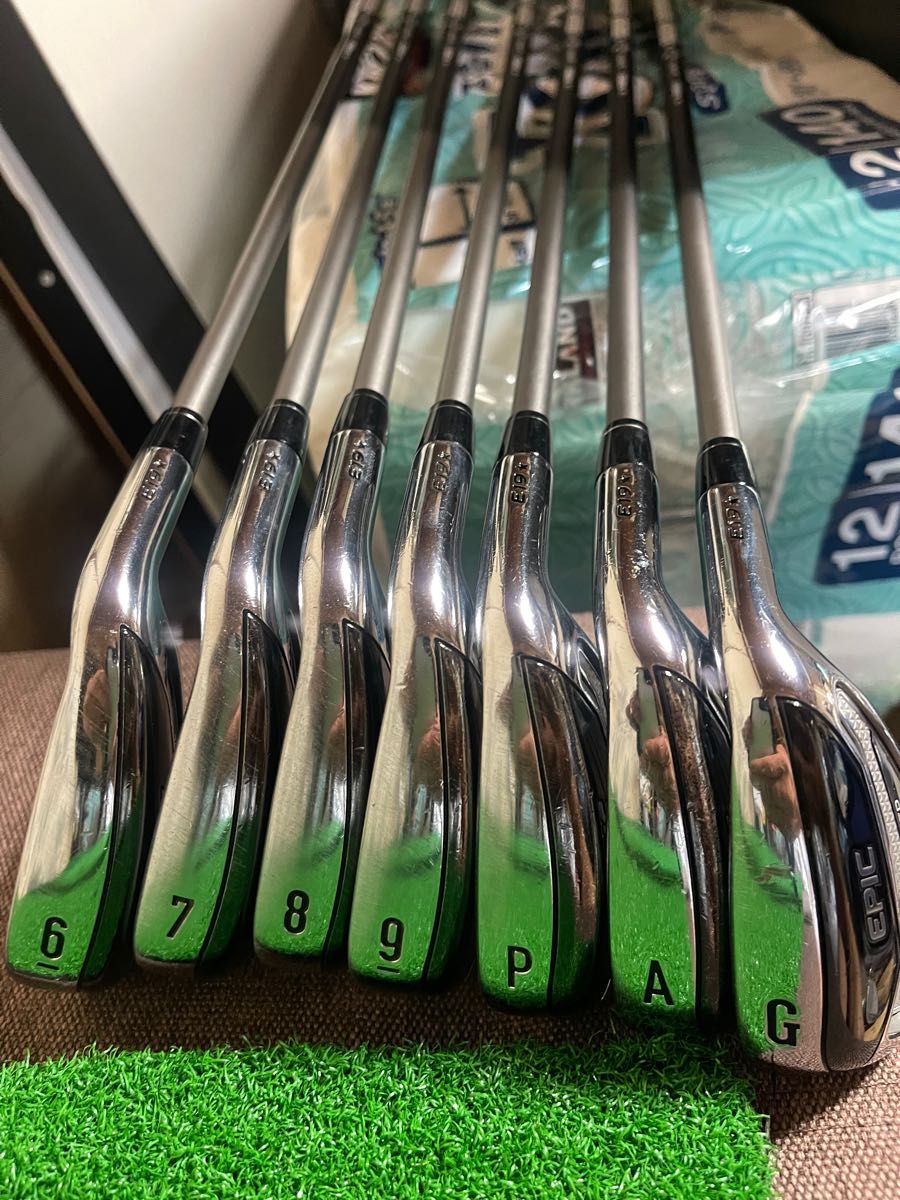 キャロウェイ EPIC FORGED STAR #6〜#9 PW AW GW スピーダーエボ 鍛造