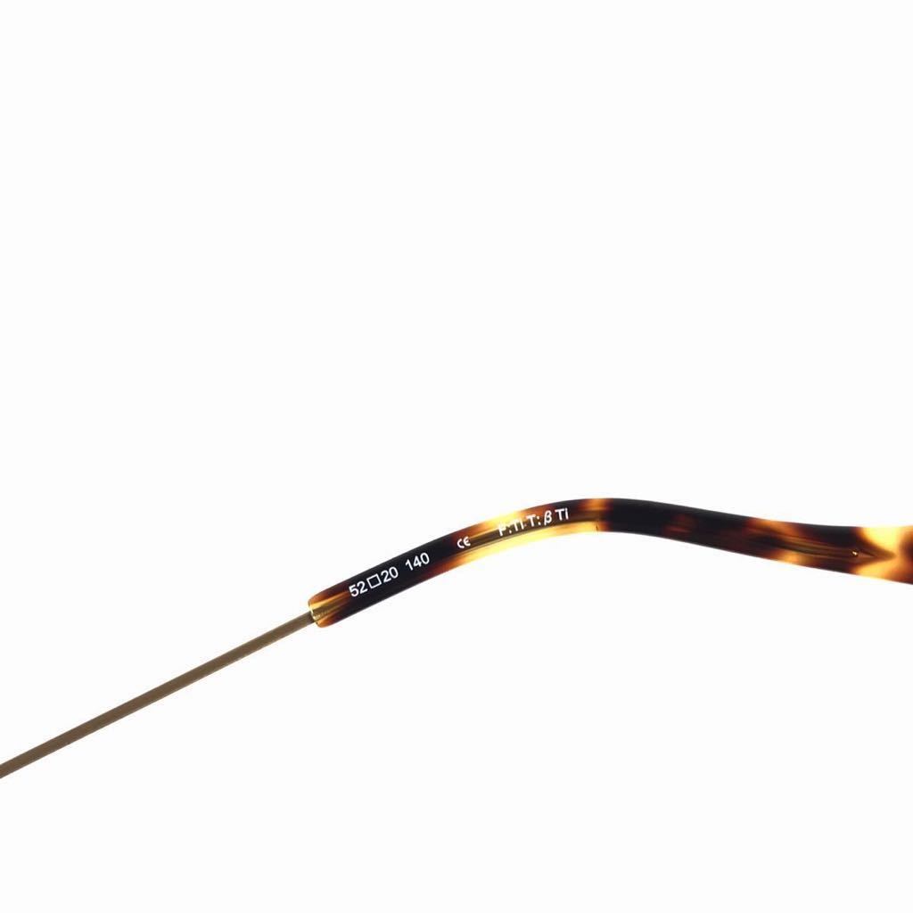未使用品【ヨウジヤマモト】本物 Yohji Yamamoto 伊達眼鏡 19-0045-3 ゴールド色系 サングラス めがね メンズ レディース 日本製 送料520円_画像8
