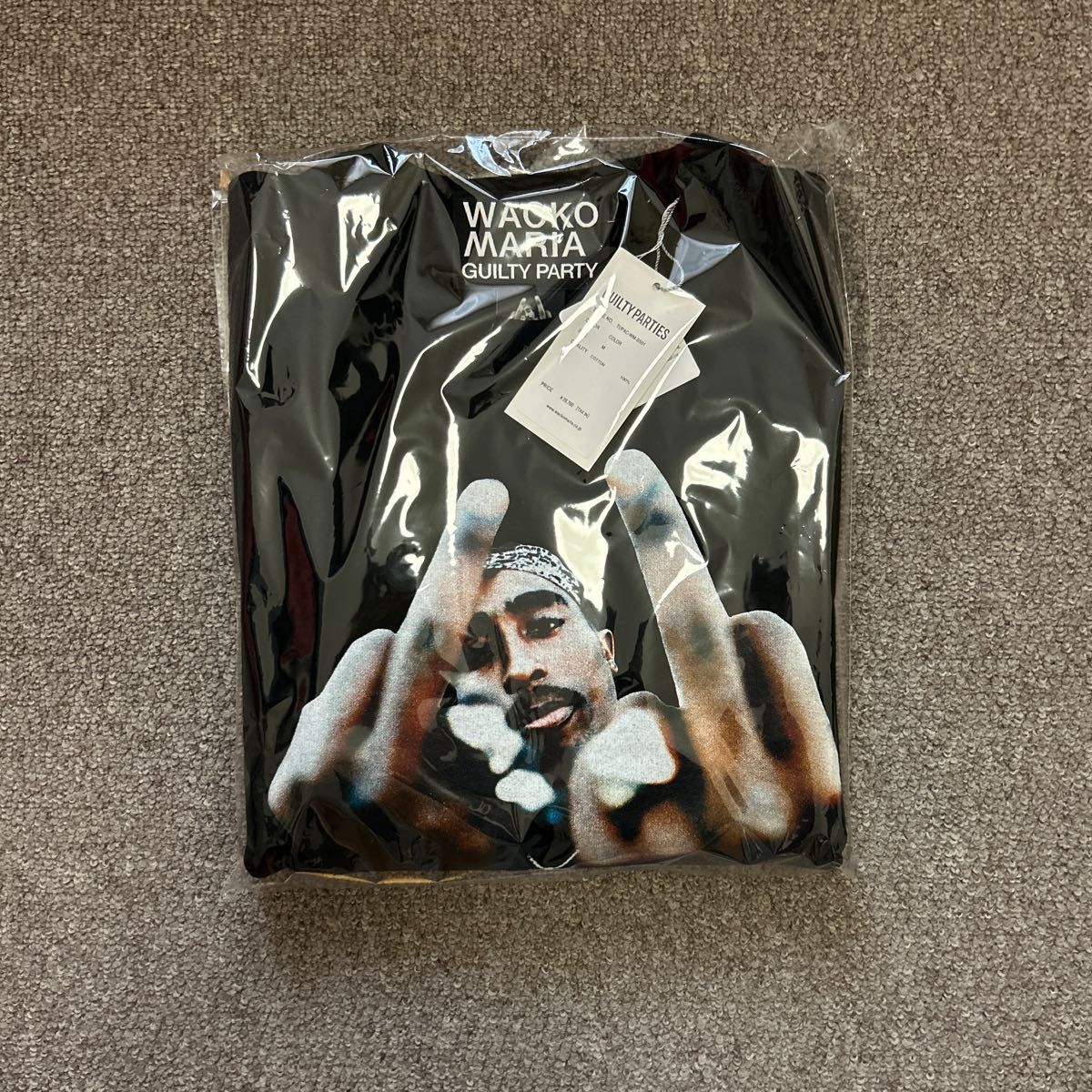 wacko maria TUPAC CREW NECK SWEAT SHIRT|PayPayフリマ
