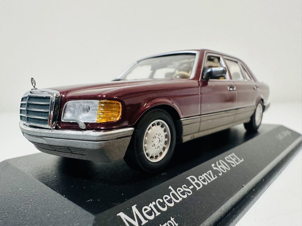PMA/M-Benzメルセデスベンツ 560 SEL W126 1/43 1104台限定 絶版