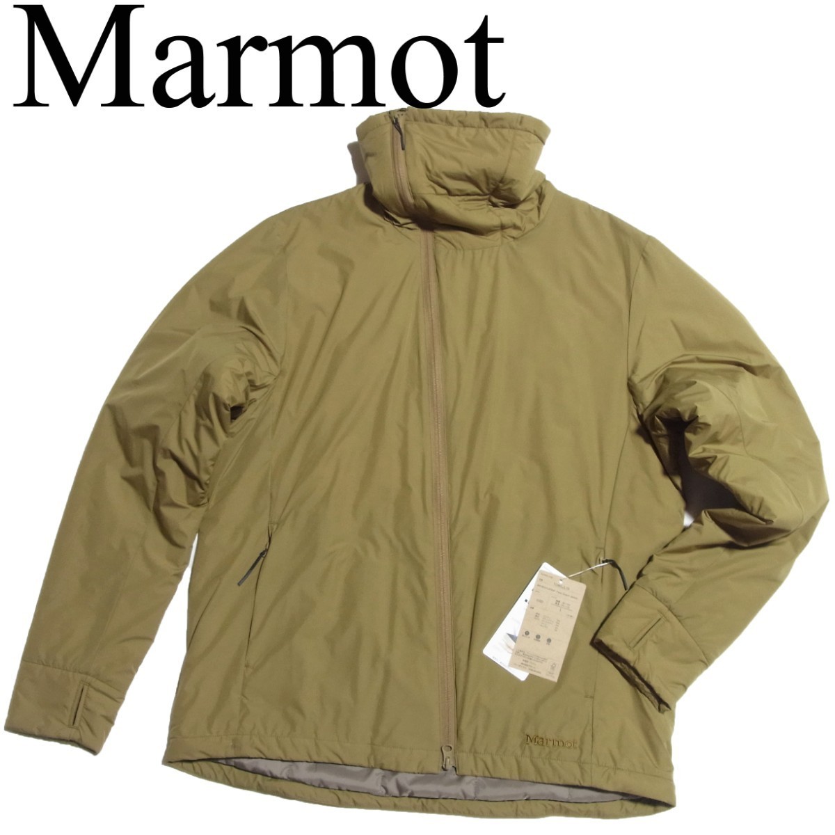 新品 Marmot マーモット WOOLWRAP Face Guard Jacket ウールラップ フェイスガード 中綿 ナイロン ジャケット L