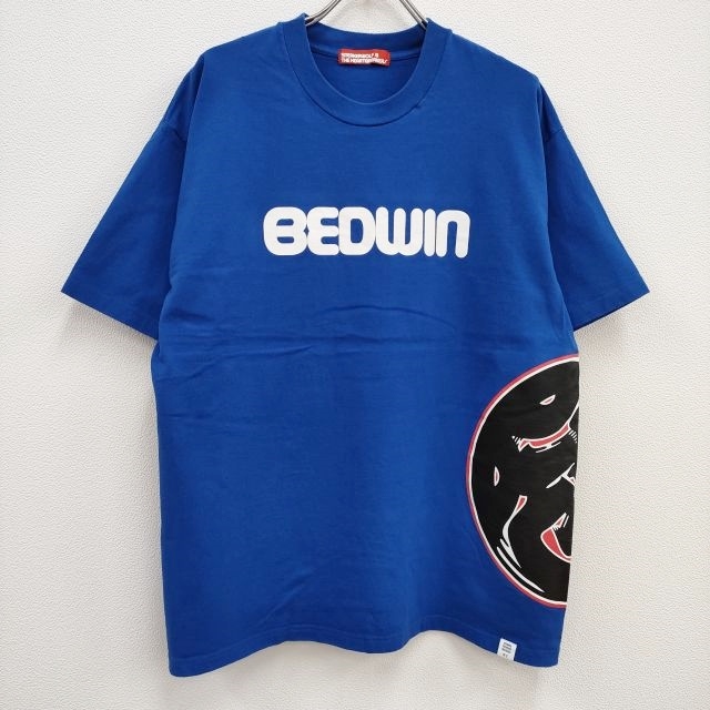 BEDWIN & THE HEARTBREAKERS S/S PRINT T \'SNEAKERWOLF Edo character short sleeves T-shirt bedo wing and The Heart Bray The Cars 3-0702S F89513