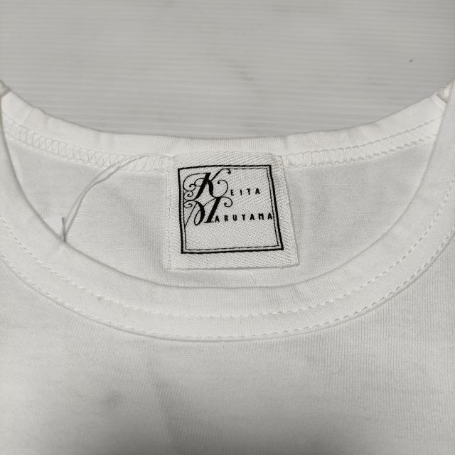 KEITA MARUYAMA regular price 8000 jpy T-shirt cut and sewn white Keita Maruyama 3-0708S 207762