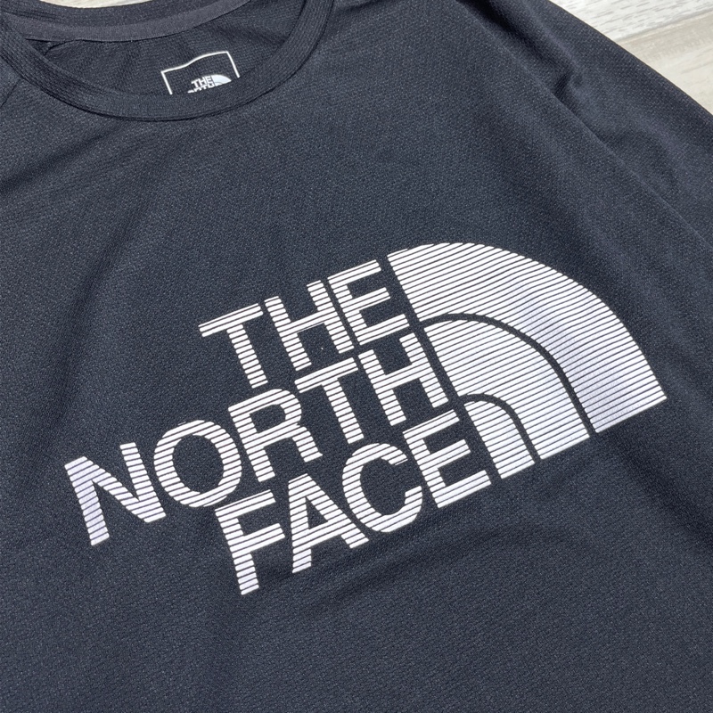 THE NORTH FACE/ザ ノースフェイス/ L/S GTD Logo Crew/ロングスリーブ GTD ロゴクルー/吸汗速乾素材/Lサイズ/ブラック_画像5