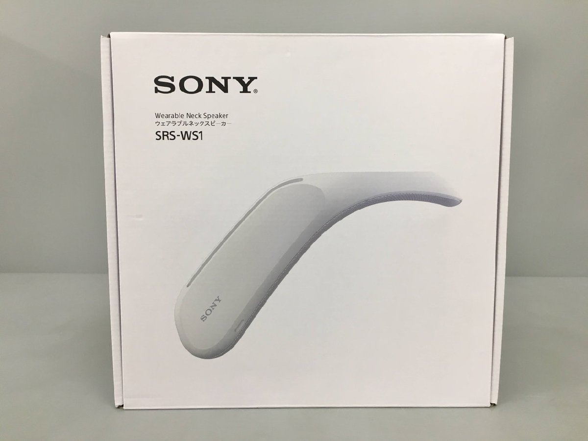 入荷実績 ウェアラブルネックスピーカー ソニー SONY SRS-WS1