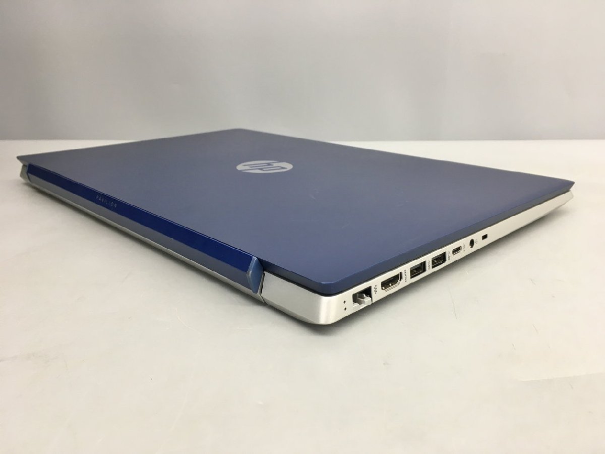 HP ノートパソコン Pavilion Laptop 15-CU0002TU ロイヤルブルー Core i5 8250U 8GB 15.6型 ACアダプタ付属 HDD無 ジャンク 2307LO190_画像4