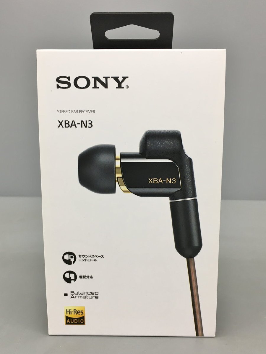 お買得】 XBA-N3 イヤーレシーバー ステレオ イヤホン SONY ソニー