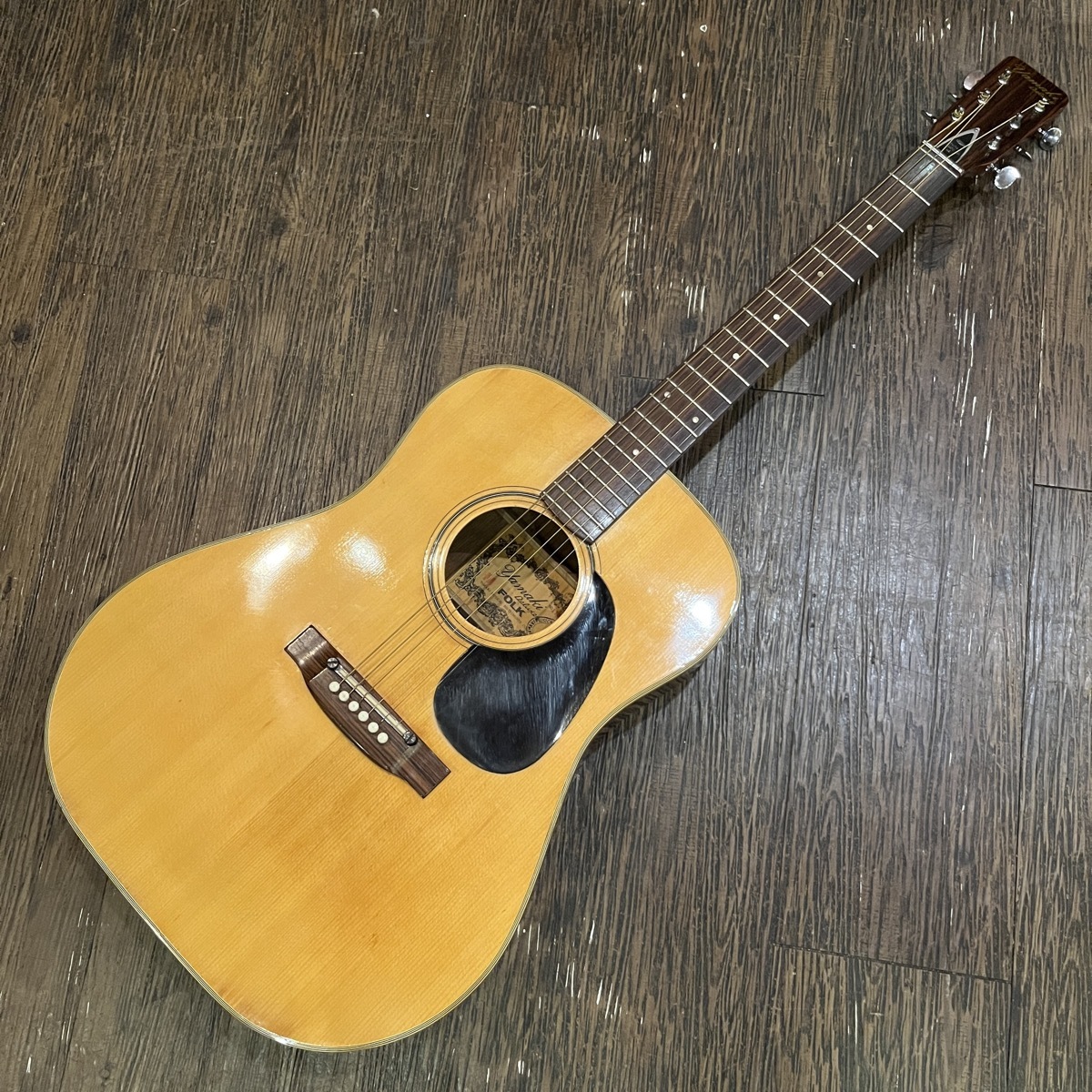 Yamaki Deluxe FOLK No.115 Acoustic Guitar アコースティックギター ヤマキ -z378の画像1