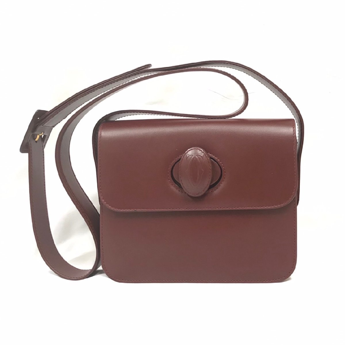 ▽▽【美品】カルティエcartier マストラインターンロックショルダー
