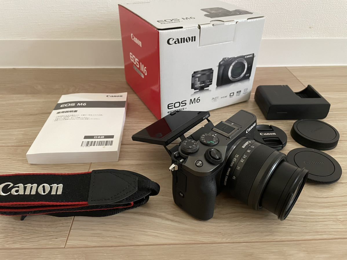 EOS M6レンズキット EF-M15-45 IS STM kit canon | JChere雅虎拍卖代购