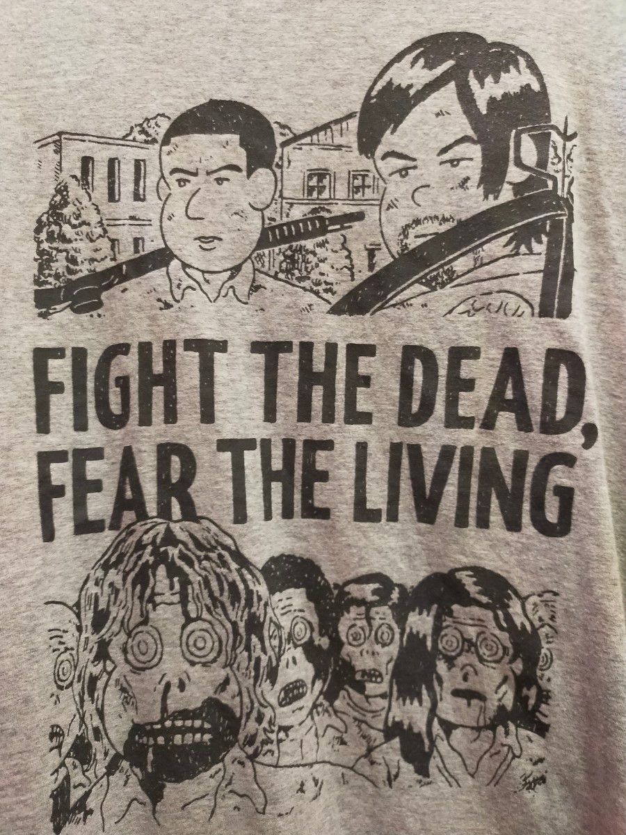 激レア　ウォーキングデッド　ゾンビ　ZOMBIE　おもしろ　Tシャツ　 Mサイズ　ホラー　映画 MOVIE Tシャツ　